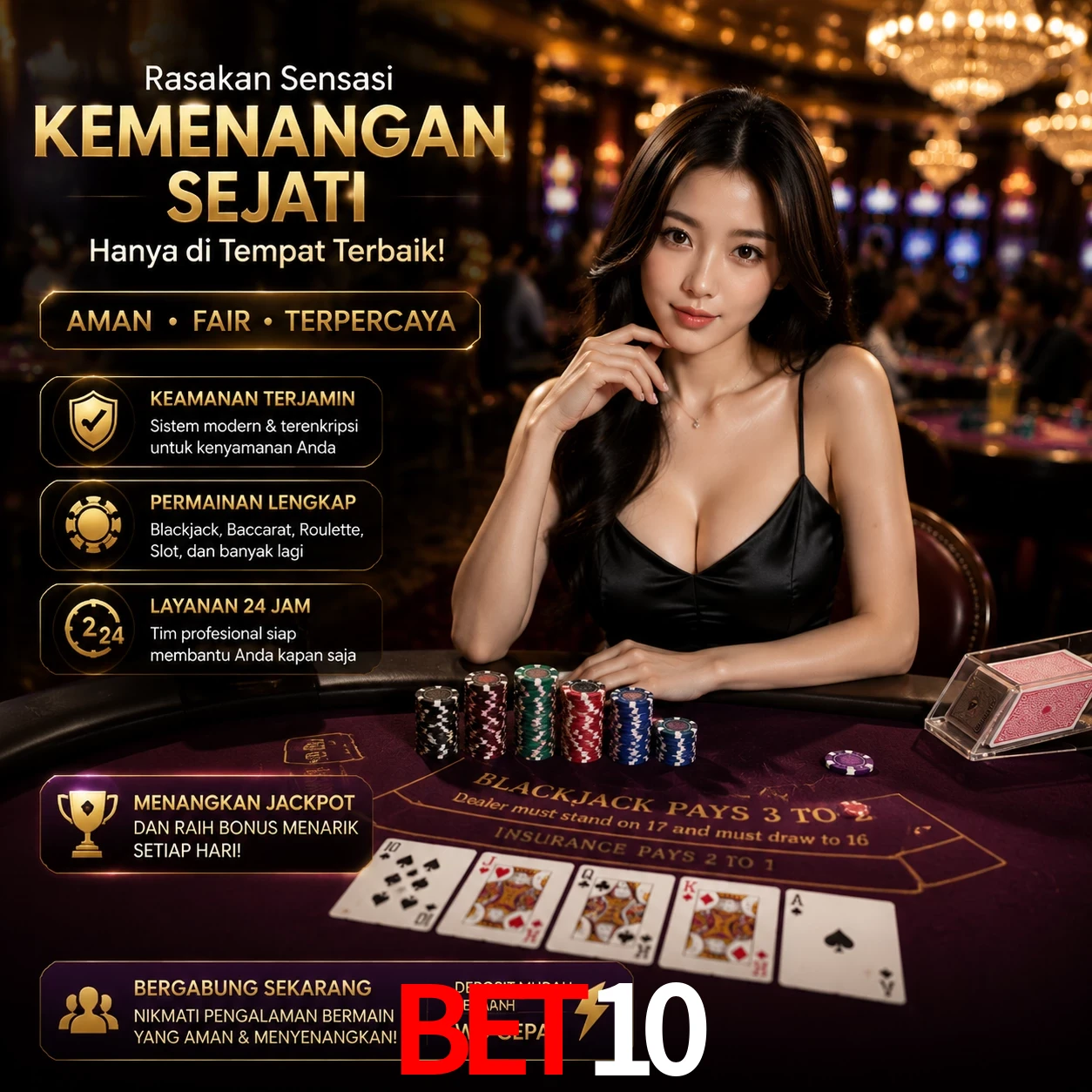 Bônus exclusivos membros VIP bet10